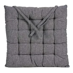 Giftdecor Stoelkussen - binnen/buiten - donkergrijs Sale
