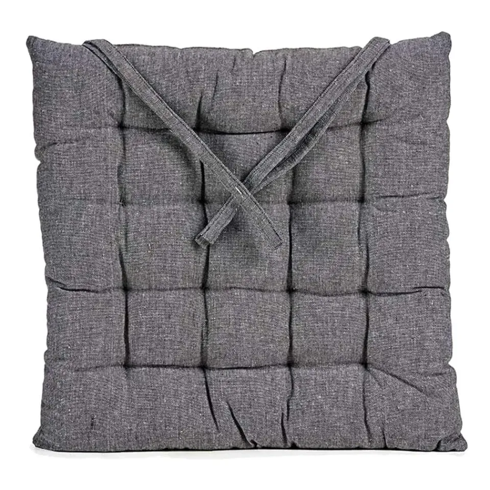 Giftdecor Stoelkussen - binnen/buiten - donkergrijs Sale