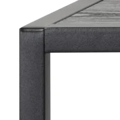 Giga Living Giga Meubel Kapstok Zwart - Metaal - 28x77x22cm - Kapstok Bronx