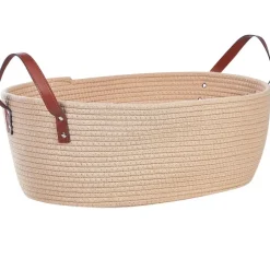 Beliani GISSAR - Manden set van 2 - Beige - Katoen