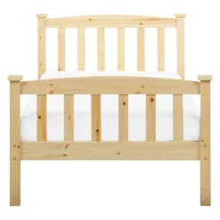 Beliani GIVERNY - Bed - Lichthout - 90 x 200 cm - Dennenhout Clearance