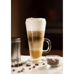 Glasmark Caffe Latte macchiato glazen Paris - glas - 6x - 250 ml New