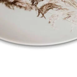Reinders Glasschilderij Pampasgras - Ø 70cm - Beige Clearance