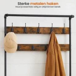 Goliving Kapstok - Garderoberek - Schoenenrek - Staand - Industrieel - XL Hot
