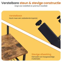 Goliving Kapstok - Garderoberek - Schoenenrek - Staand - Industrieel - XL Hot