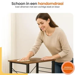 Goliving Keukentrolley - Keukenkast - Keukenrek - Keuken Organizer - Bruin Outlet