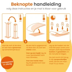 Goliving Vloerbeschermer bureaustoel - 120x150cm - Bureaustoelmat Discount