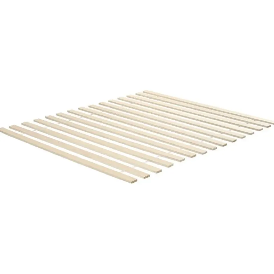 Beliani GONFARON - Tweepersoonsbed - Zwart - 140 x 200 cm - Dennenhout Online