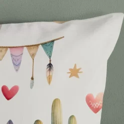 Good Morning Goodmorning Peuter Dekbedovertrek Boho Multi-Junior (120 x 150 cm) Clearance