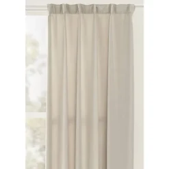 Leen Bakker Gordijn Julian - beige - 140x280 cm (1 stuk) Hot