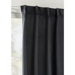 Leen Bakker Gordijn Julian - zwart - 140x280 cm (1 stuk) Best