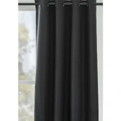 Leen Bakker Gordijn Kai - zwart - 135x280 cm (1 stuk) Online