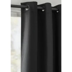 Leen Bakker Gordijn Kai - zwart - 135x280 cm (1 stuk) Online
