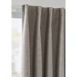Leen Bakker Gordijn Lana - taupe - 135x280 cm (1 stuk) Online