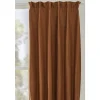 Leen Bakker Gordijn Luca - bruin - 140x280 cm (1 stuk) Discount