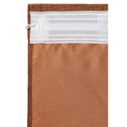 Leen Bakker Gordijn Luca - bruin - 140x280 cm (1 stuk) Discount