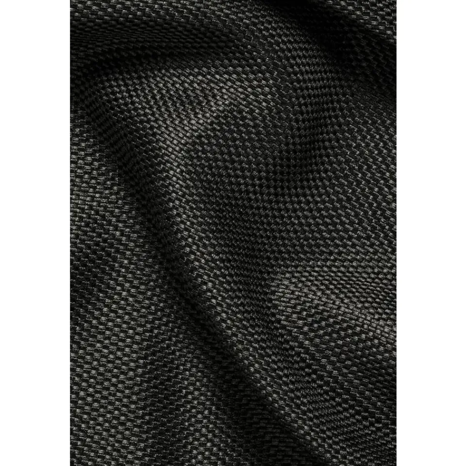 Leen Bakker Gordijn Luca - zwart - 140x280 cm (1 stuk) Clearance