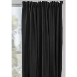 Leen Bakker Gordijn Luca XL - zwart - 280x280 cm (1 stuk) Best