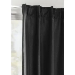 Leen Bakker Gordijn Luca XL - zwart - 280x280 cm (1 stuk) Best