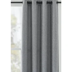 Leen Bakker Gordijn Mila - grijs - 140x280 cm (1 stuk) Discount