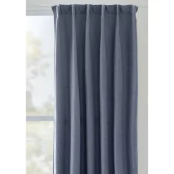 Leen Bakker Gordijn Miran - blauw - 140x280 cm (1 stuk) Sale