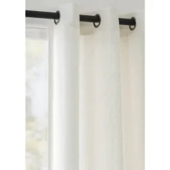 Leen Bakker Gordijn Ravi - naturel - 140x280 cm (1 stuk) Sale