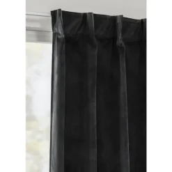 Leen Bakker Gordijn Yara - zwart - 140x280 cm (1 stuk) Online