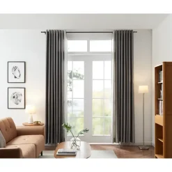 ACAZA Gordijnroede - Uitschuifbaar - Stang van 125-240 cm - Zwart Hot