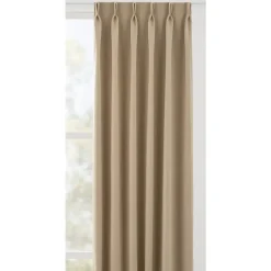 Leen Bakker Gordijnstof Aiden - zand Outlet