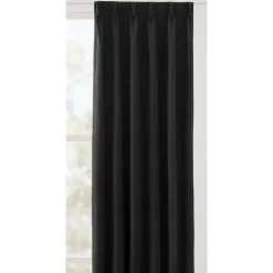 Leen Bakker Gordijnstof Bowie semi verduisterend - zwart