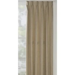 Leen Bakker Gordijnstof Fiora - lichtbruin Sale