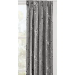 Leen Bakker Gordijnstof Gilles - lichtgrijs Outlet