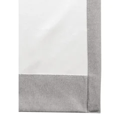 Leen Bakker Gordijnstof Leonard verduisterend - grijs Clearance