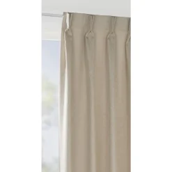 Leen Bakker Gordijnstof Loom lichtdoorlatend - beige Clearance