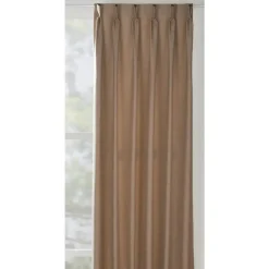 Leen Bakker Gordijnstof Luna - terracotta Clearance