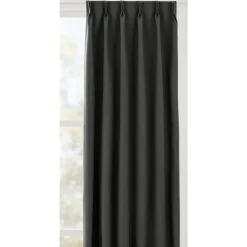 Leen Bakker Gordijnstof Mik - antraciet Online