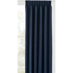 Leen Bakker Gordijnstof Milano - donkerblauw New