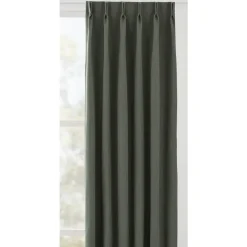 Leen Bakker Gordijnstof Ribe - groen New