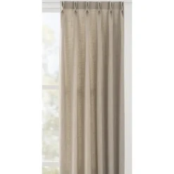 Leen Bakker Gordijnstof Thomas lichtdoorlatend - taupe Sale