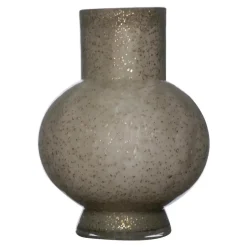 Hakbijl Glass Bloemenvaas Deborah - Goud - glas - D17 x H22 cm New