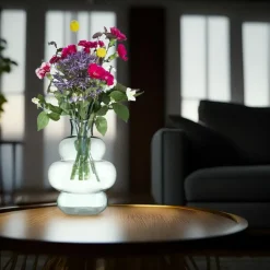 Hakbijl Glass Bloemenvaas Denise- transparant - glas - D29 New