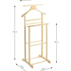 Haku Kledingrek - 47 x 36 x 102 cm - Artisan Oak-design Clearance