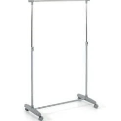Haku Kledingrek met chromen rail - 81 x 39 x 96 cm - In hoogte verstelbaar Hot