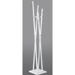 Haku Staande kapstok - 35 x 35 x 192 cm - Wit New