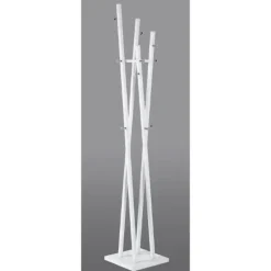 Haku Staande kapstok - 35 x 35 x 192 cm - Wit New