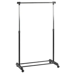 Haku Trolleykapstok - Verchroomd staal - 15 kg draagvermogen - In hoogte Clearance