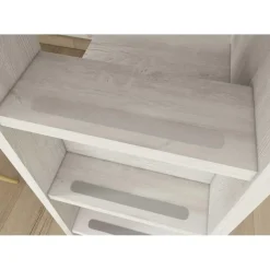 Trasman Halfhoogslaper Beau 90x200 met bureau - oudroze