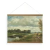 Art for the Home Hangende Poster Linnen Hollands Landschap 60x80cm Best