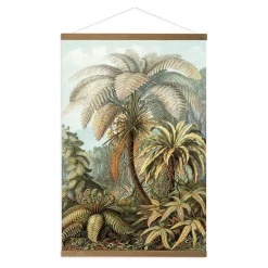 Art for the Home Hangende Poster Linnen Jungle Filicinae 100x70cm Best