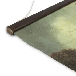 Art for the Home Hangende Poster Linnen Schemerige Schoonheid Jungle Kolibrie 100x70cm Clearance